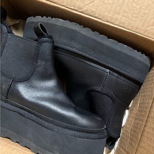 UGG Black Platform Shoes